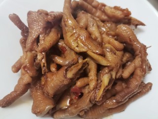 香辣卤鸡爪 