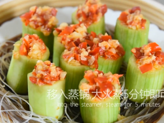蒜蓉粉丝蒸丝瓜好看又好吃，秘密就在这酱料 